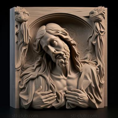 3D model st jesus (STL)